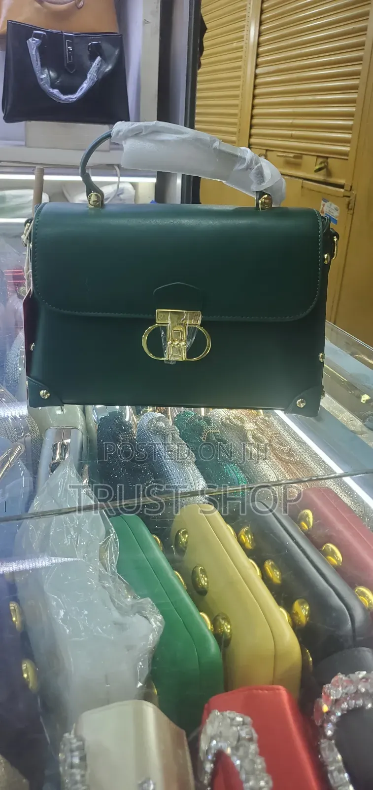 Green Women Hand Bag