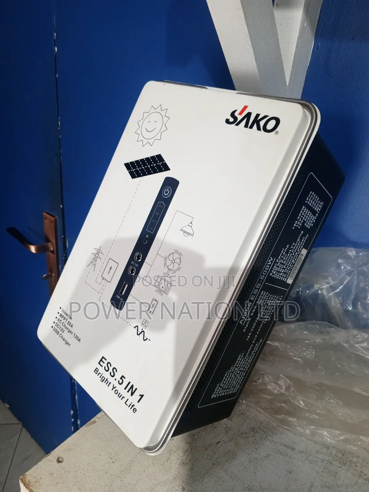 All in One 1000wh Lithium Battery 500w Hybrid Inverter Power Station