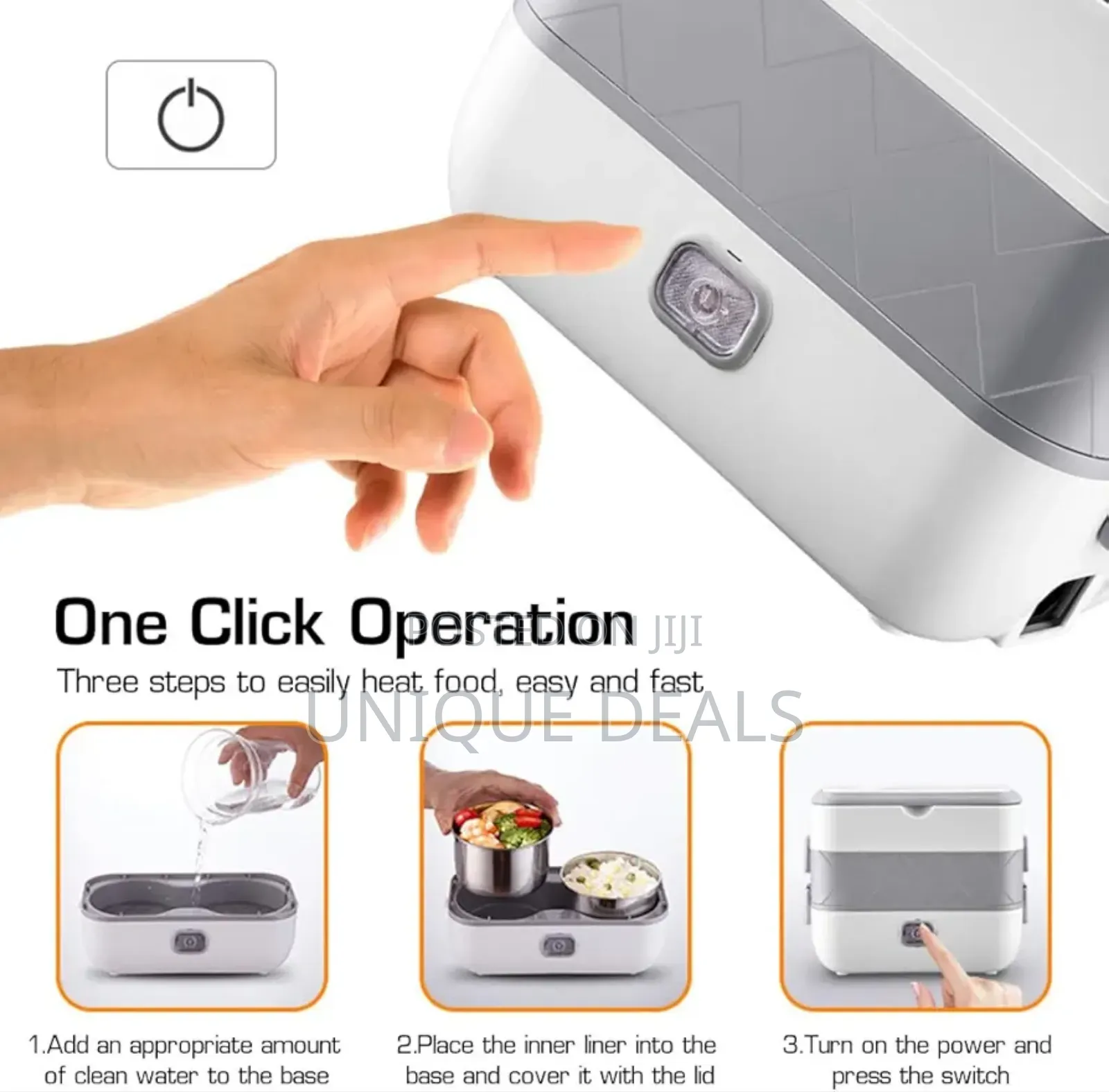 Electric Lunch Box Portable Food Warmer Heating Box