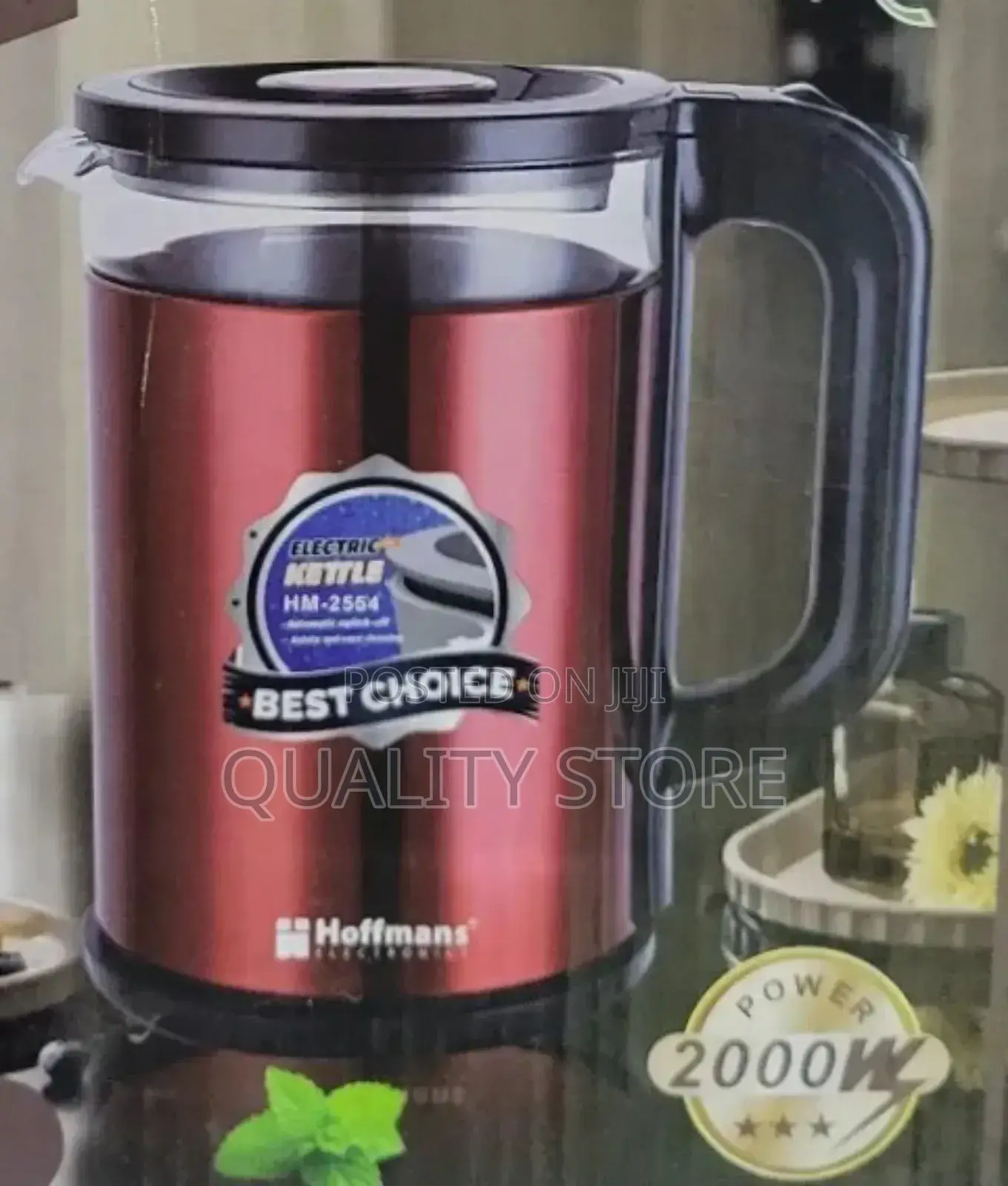 Hoffmans Electric Kettle 2.2l Hm-2554