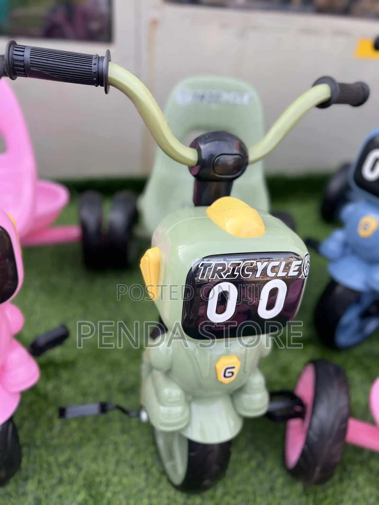 Baby Tricycle Bike – Toddler Smooth Ride on Cruiser Toy
