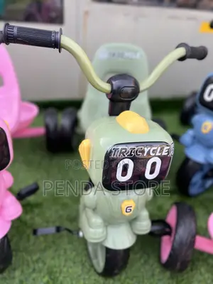 Baby Tricycle Bike – Toddler Smooth Ride on Cruiser Toy