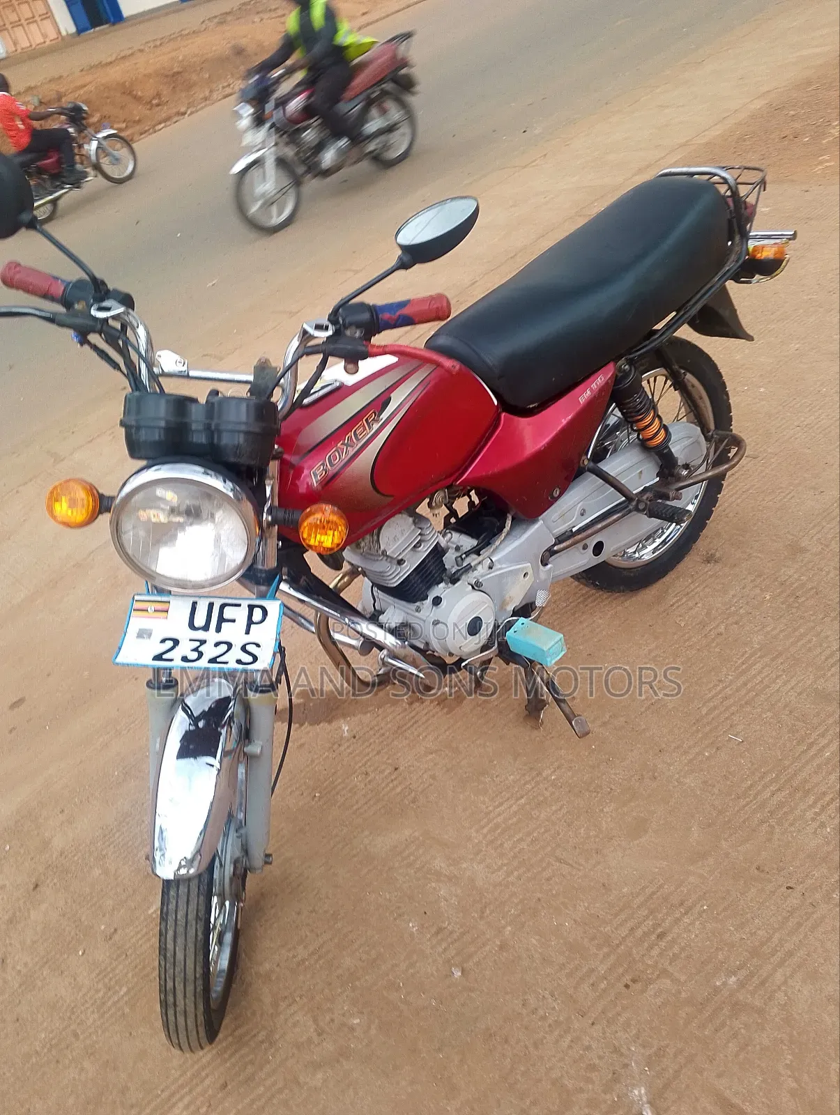Bajaj Boxer 2023 Red