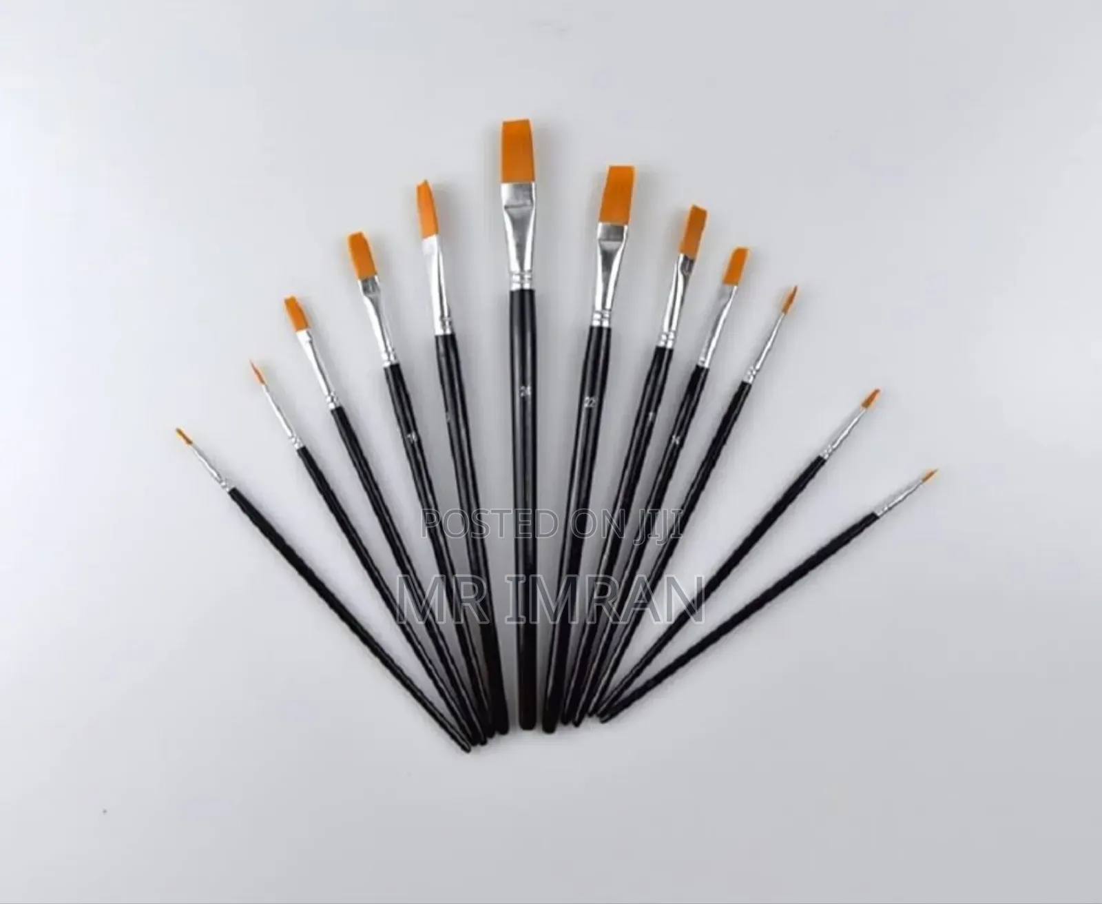 12-Piece Multipurpose Paintbrush Set