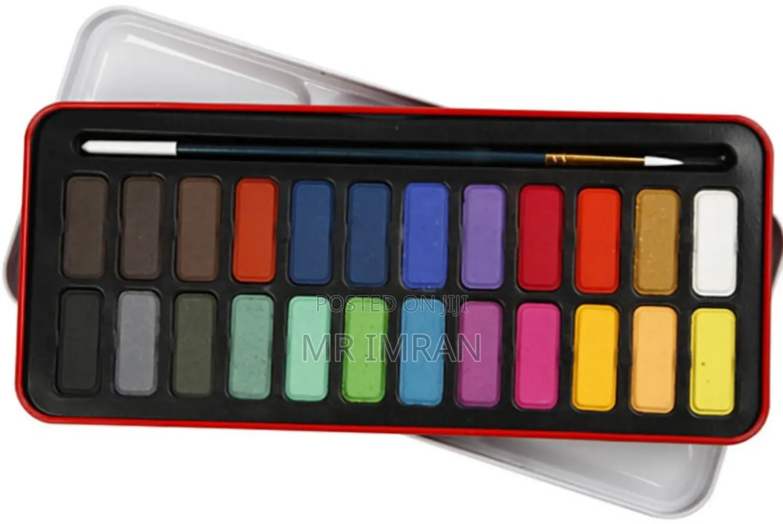 24-Color Watercolor Paint Set