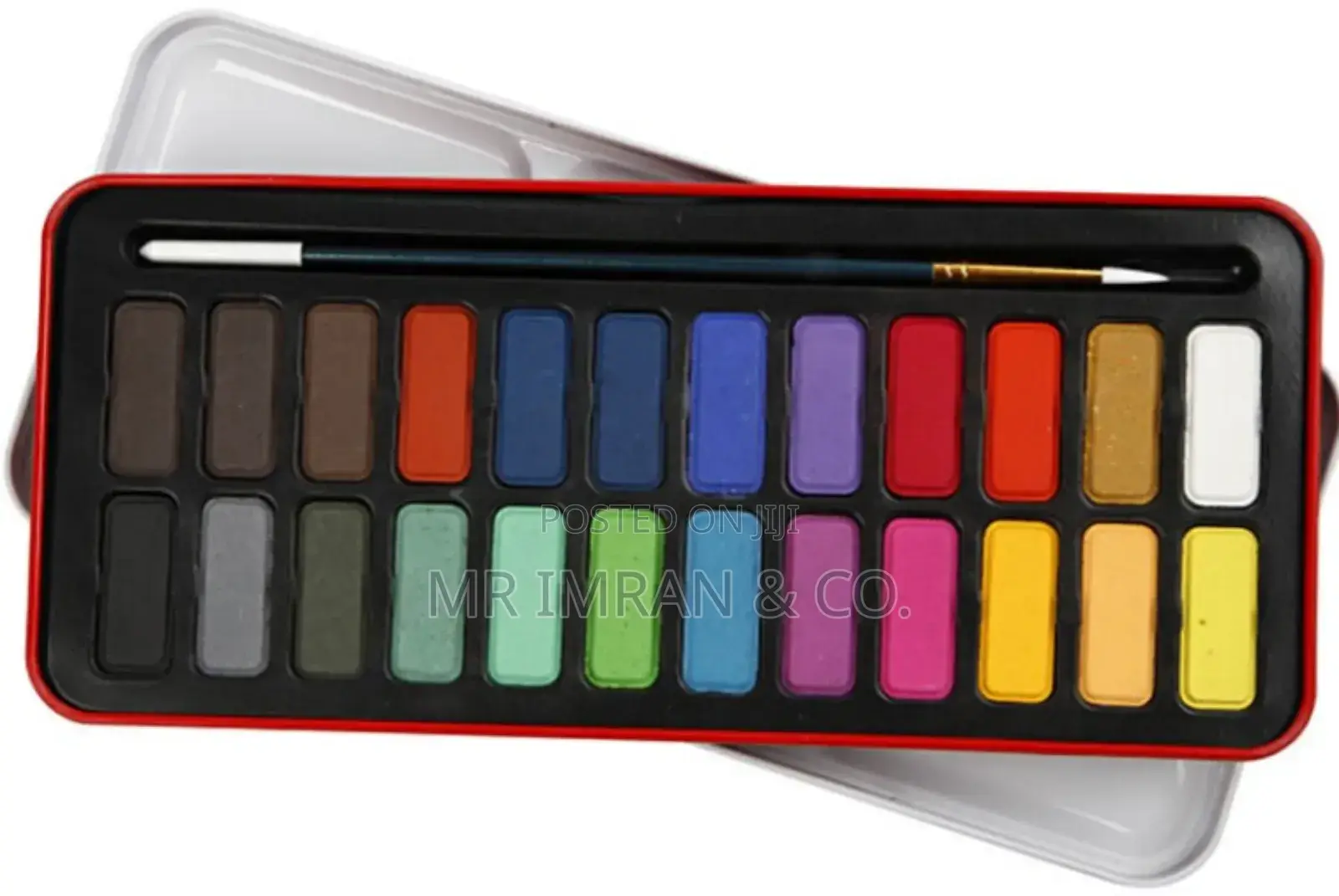 24-Color Watercolor Paint Set