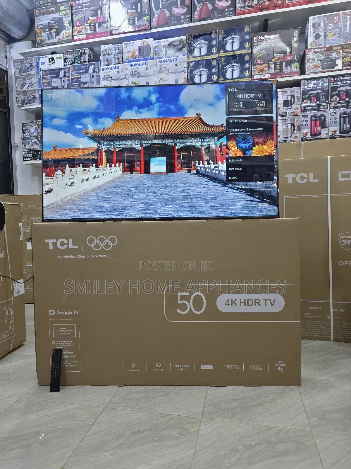 2026 New Model 50v635 TCL 50inches Google Android HDR Tv