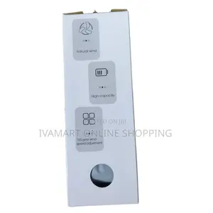 High-Speed Handheld Fan – Portable Rechargeable