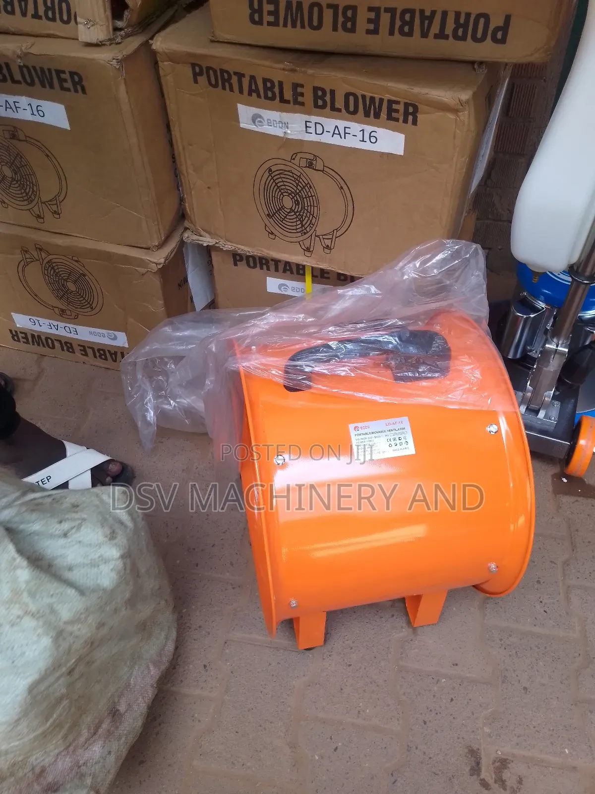 1.1kw 16 Inches 2900rpm High Speed 128m3/Hr Extractor Fan