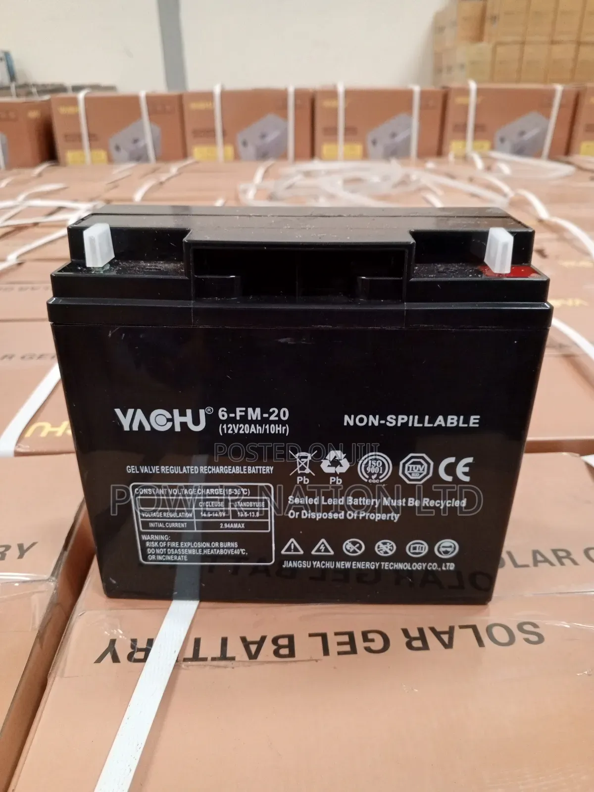 20ah Yachu Solar Battery