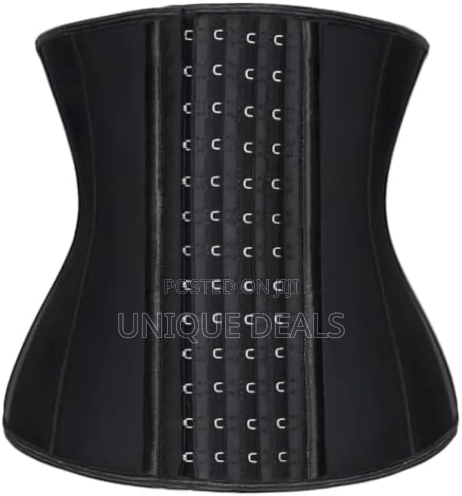 Women Latex Waist Trainer Underbust Steel Boned Corset