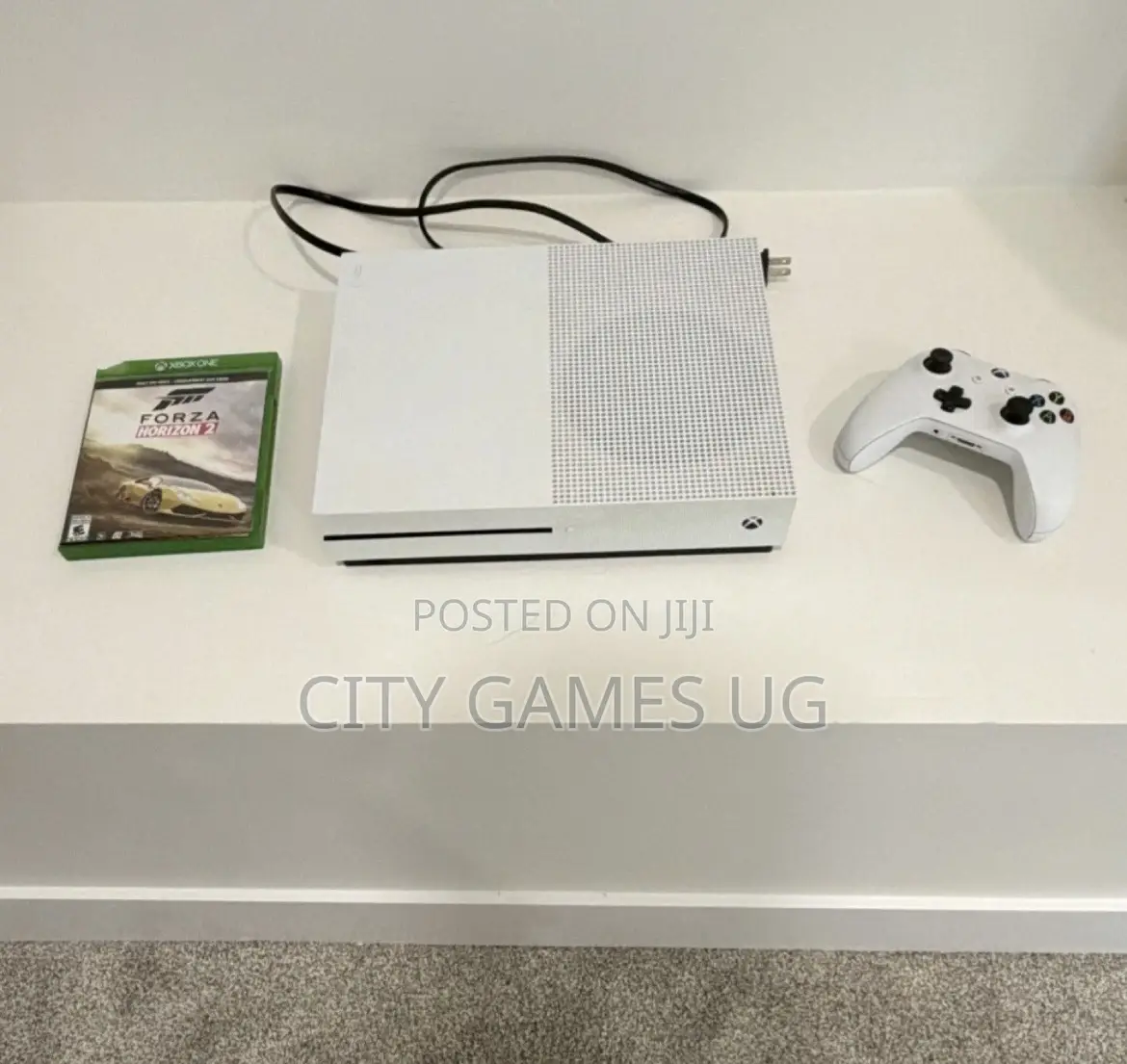 Microsoft Xbox One S White Console With Controller 3 Games