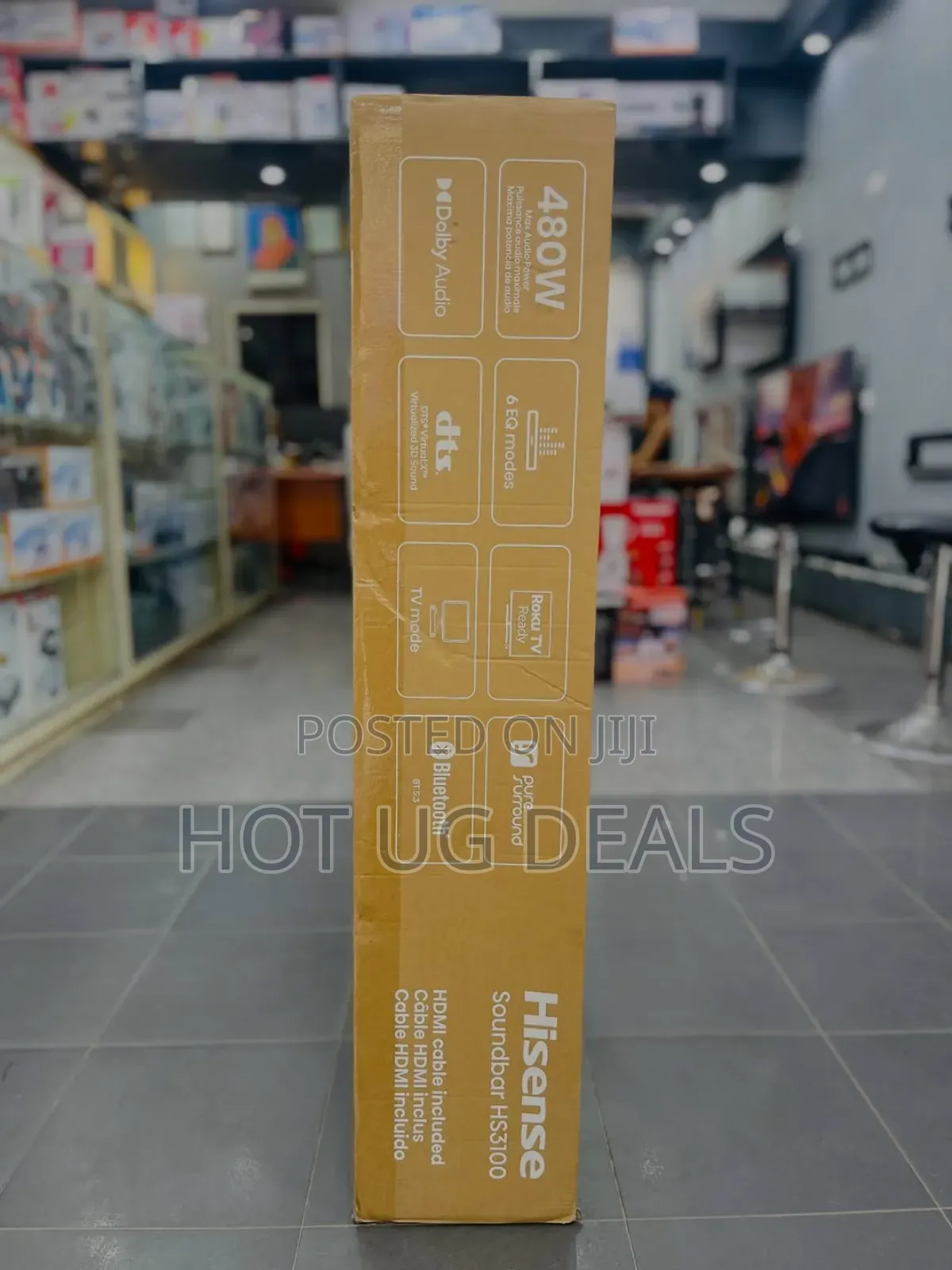 Hisense 3.1ch 480w Soundbar With Wireless Subwoofer Hs3100