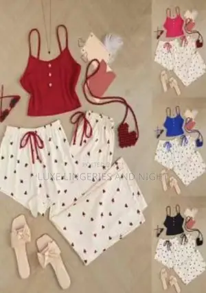 3 Piece Night Short and Long