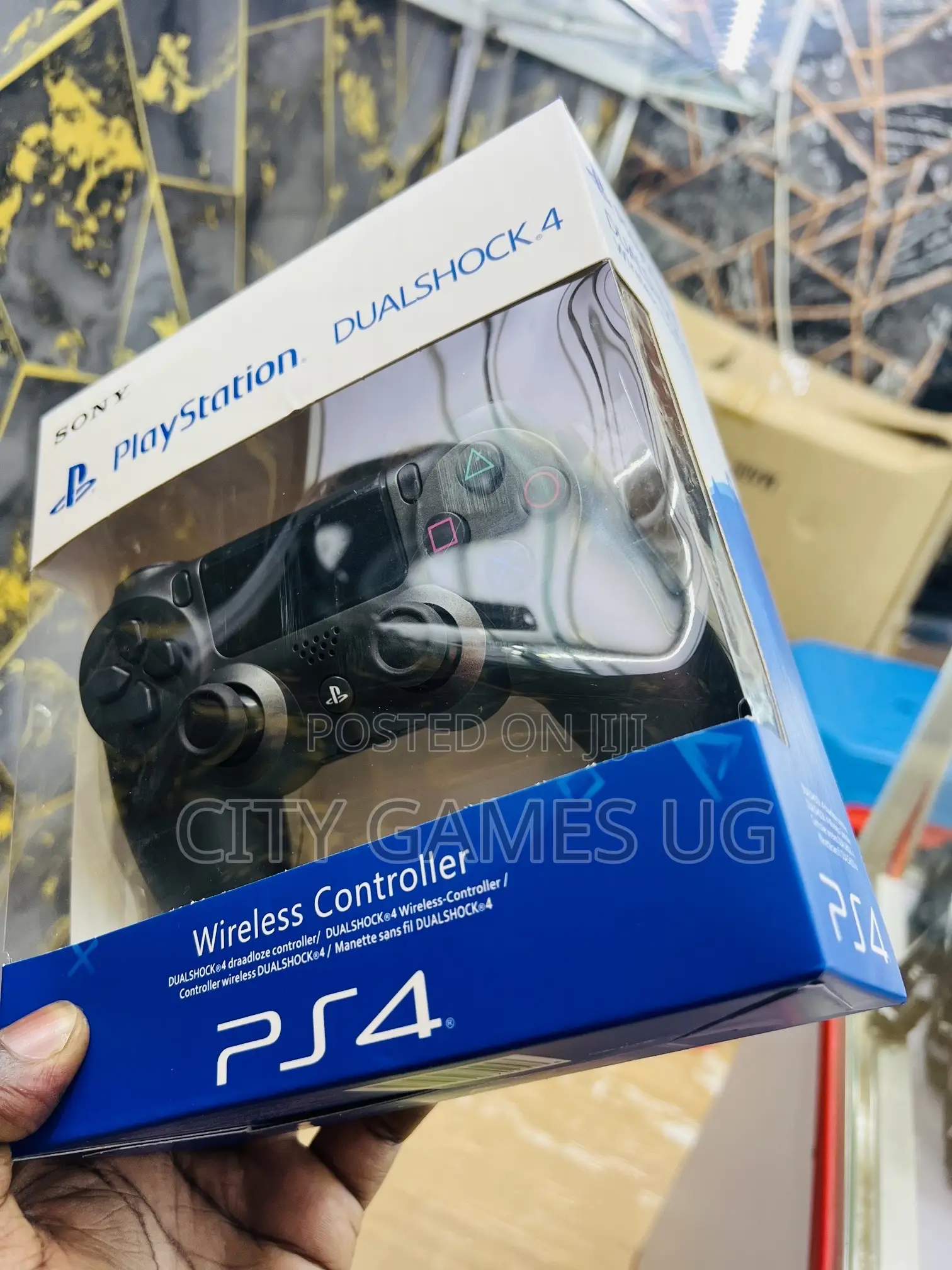 Official Sony Playstation 4 Ps4 Dualshoc 4 Wireless Controll Jet Black