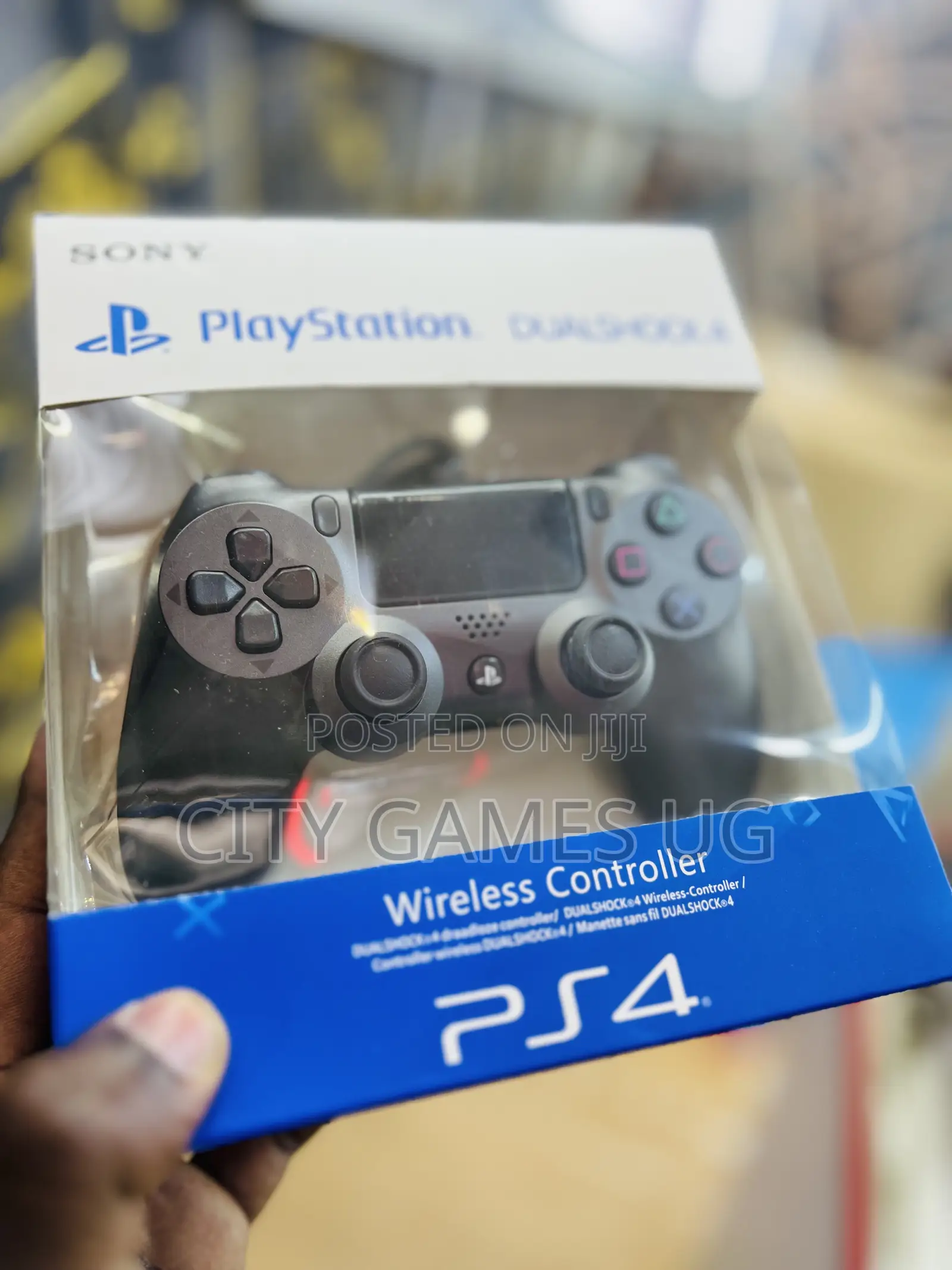 Official Sony Playstation 4 Ps4 Dualshoc 4 Wireless Controll Jet Black