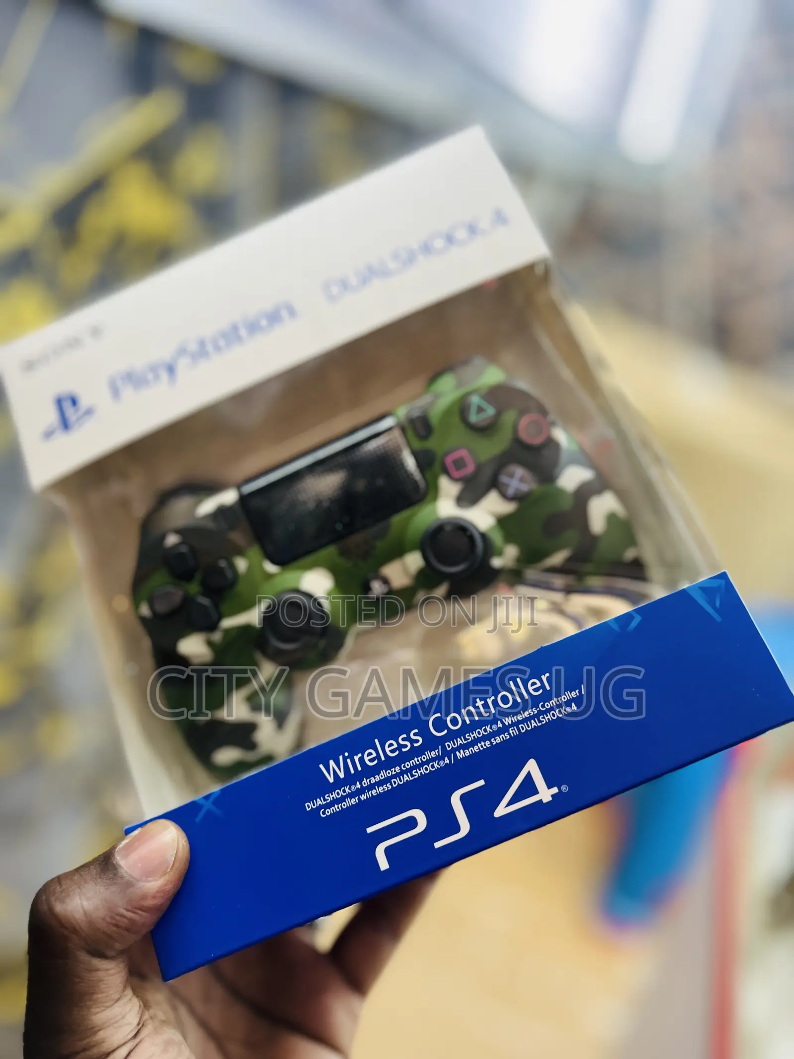 Sony Dualshock 4 Wireless Controller 4 Playstation 4- Green Camouflage