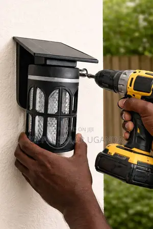 Solar Garden Wall Light Waterproof Outdoor Fence Lamp