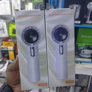 High Speed Hand Held Rechargeable Fan