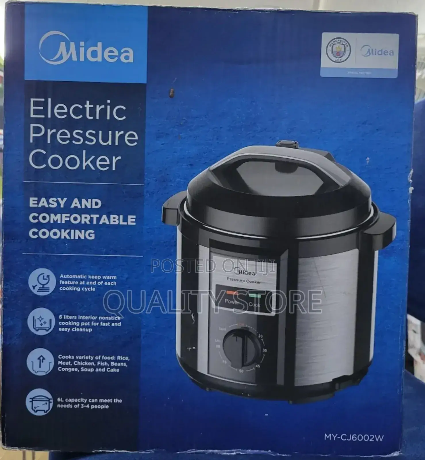Midea Electric Pressure Cooker 6l Manual
