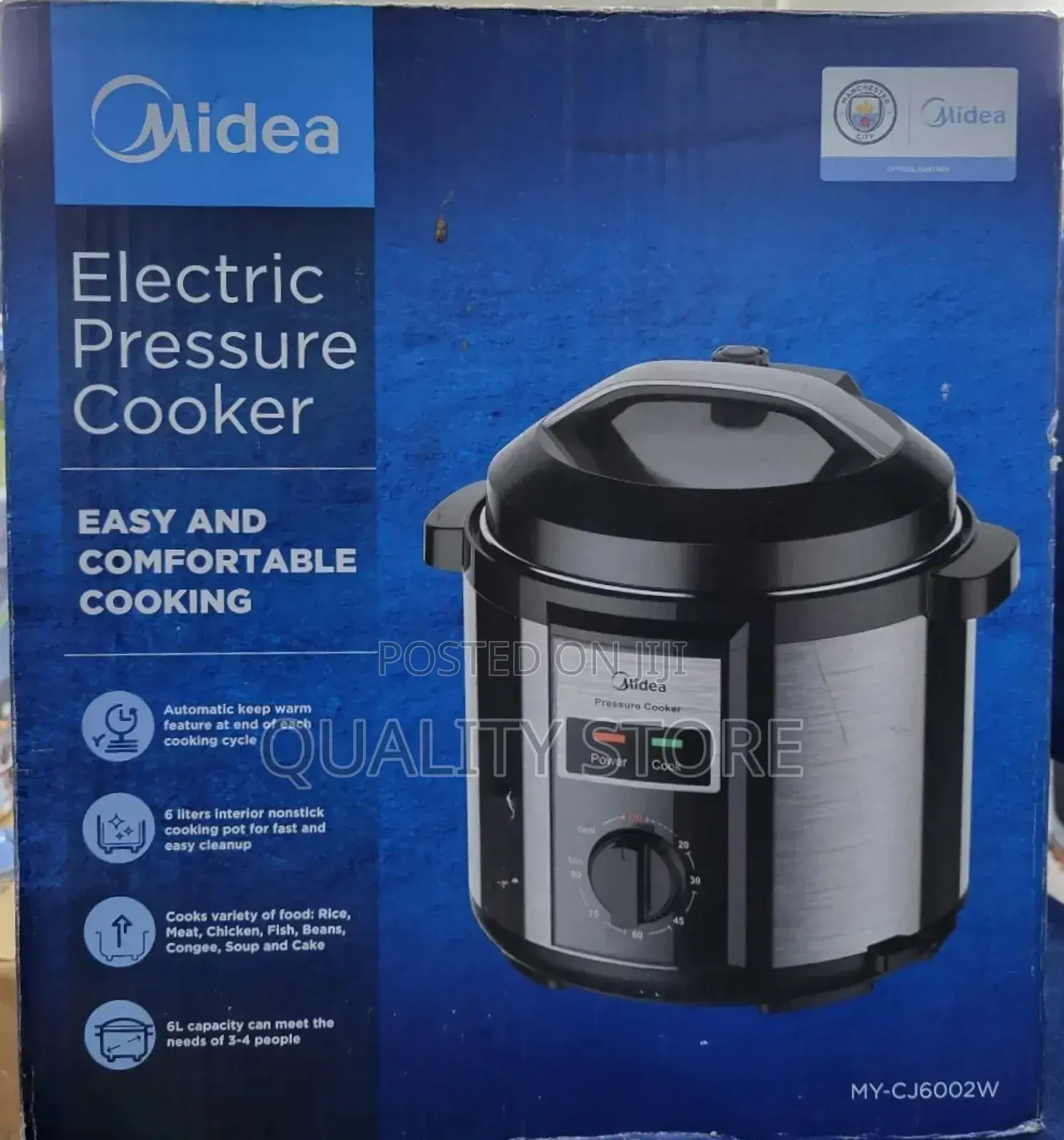 Midea Electric Pressure Cooker 6l Manual