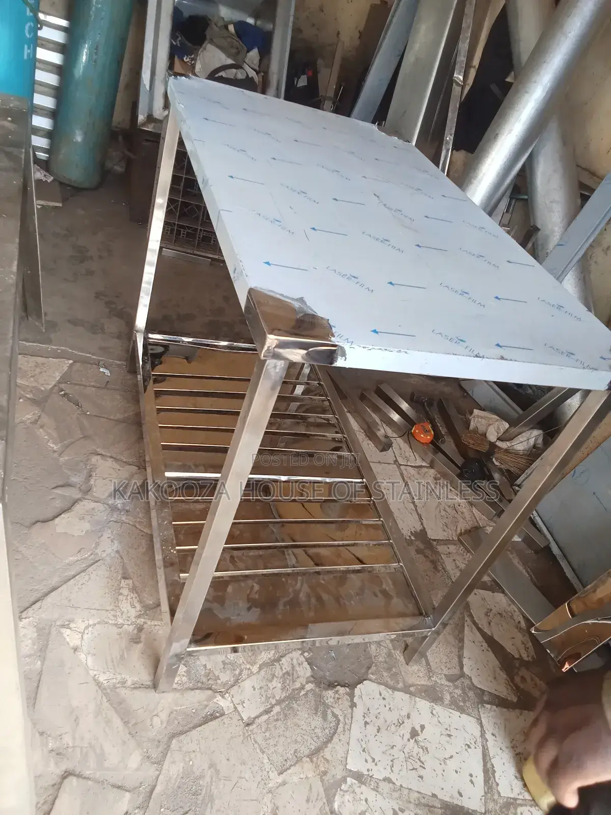 Working Top Table Stainless Steel
