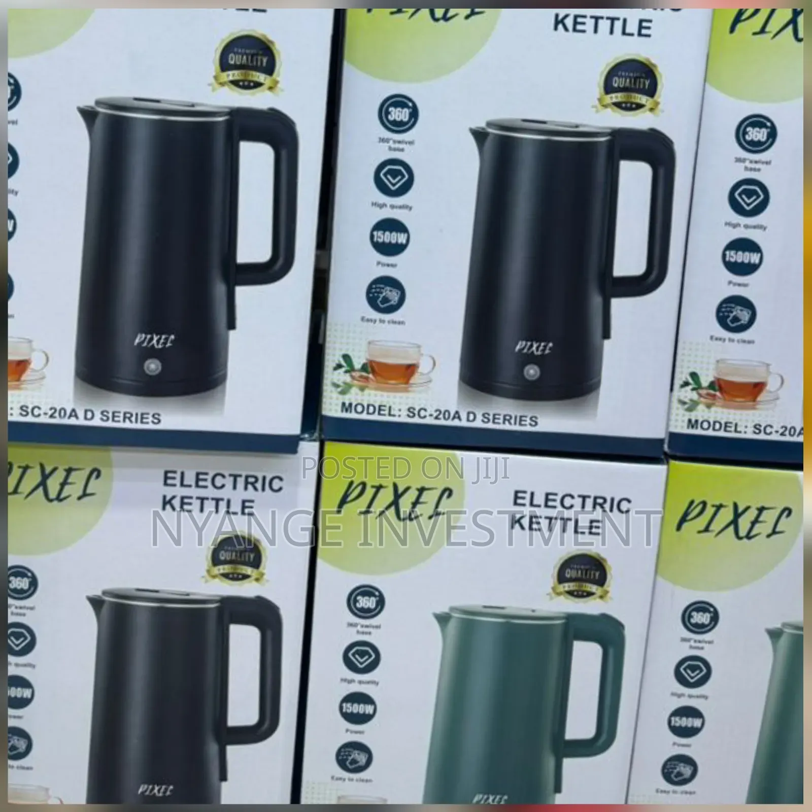 Pixel Water Kettle