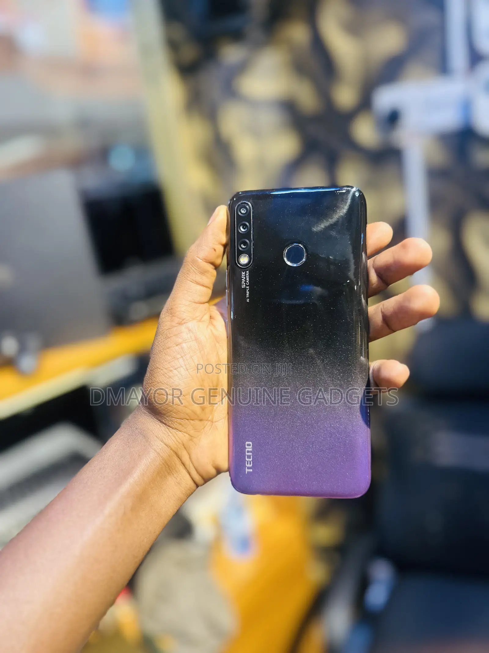 Tecno Spark 4 64 GB Black