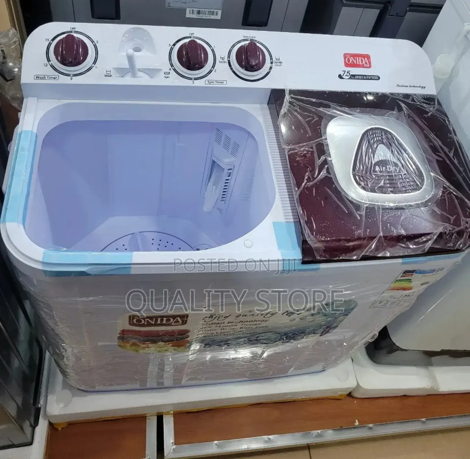 Onida Twin Tube Washing Machine 7.5 Kg