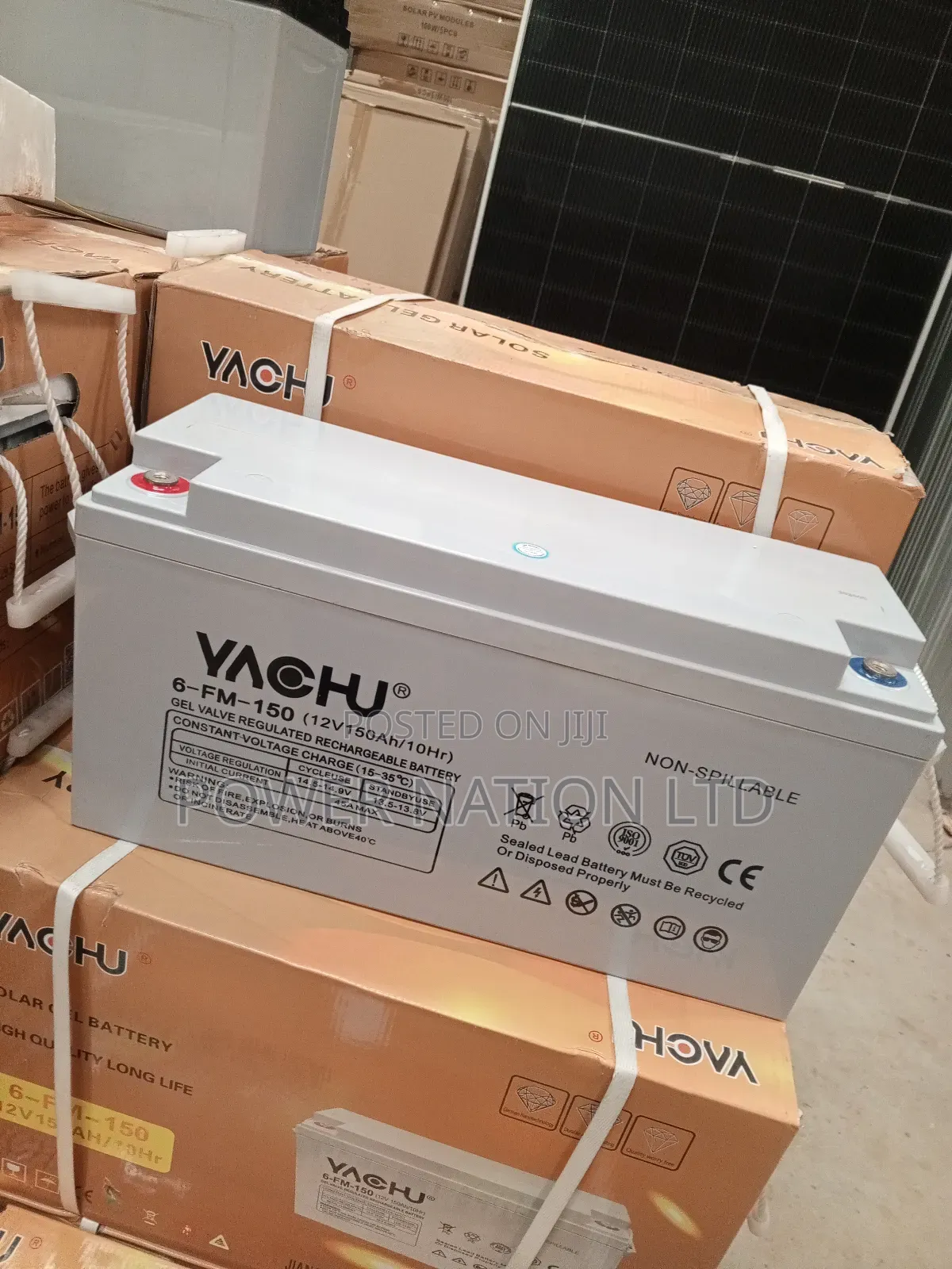150ah Non Spillable Solar Battery