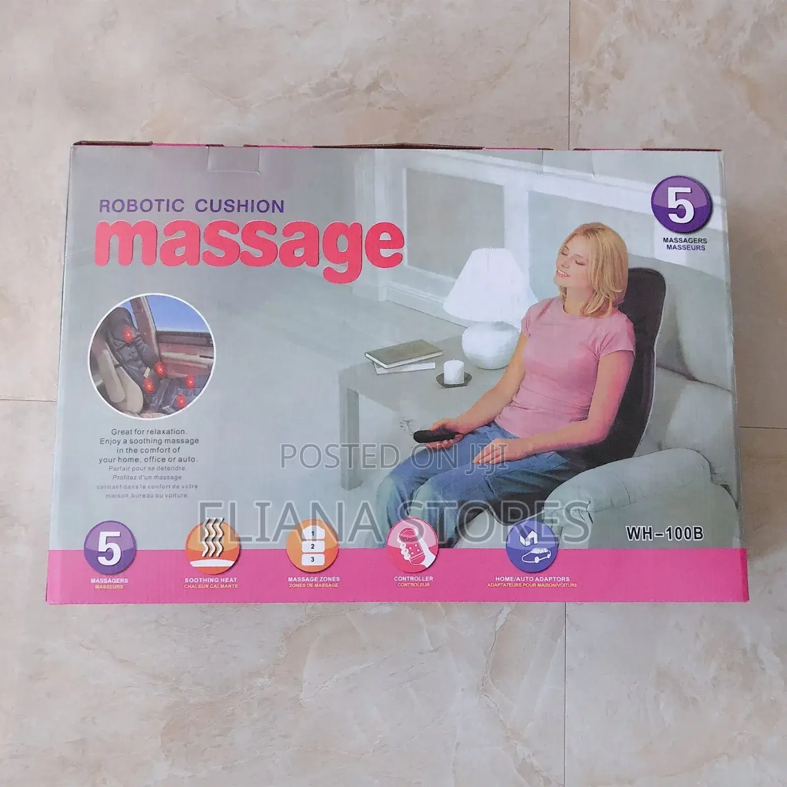Robotic Cushion Massager Full Size Body Massager