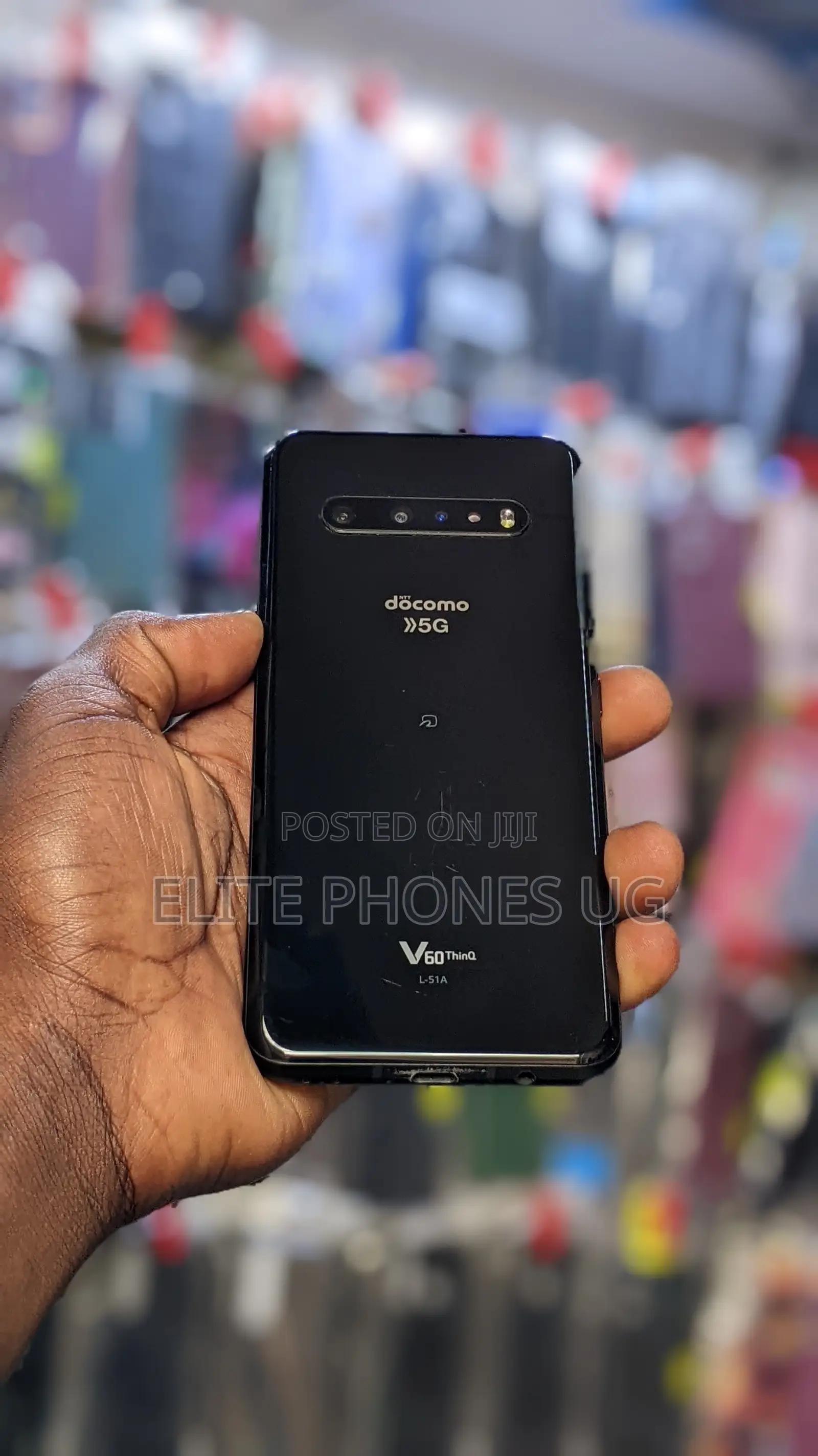 LG V60 ThinQ 5G 128 GB Black