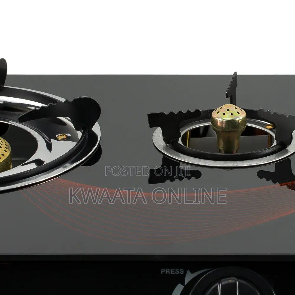 Raf Ignition Cooker 3 Burners Gas Stove With Glass Top