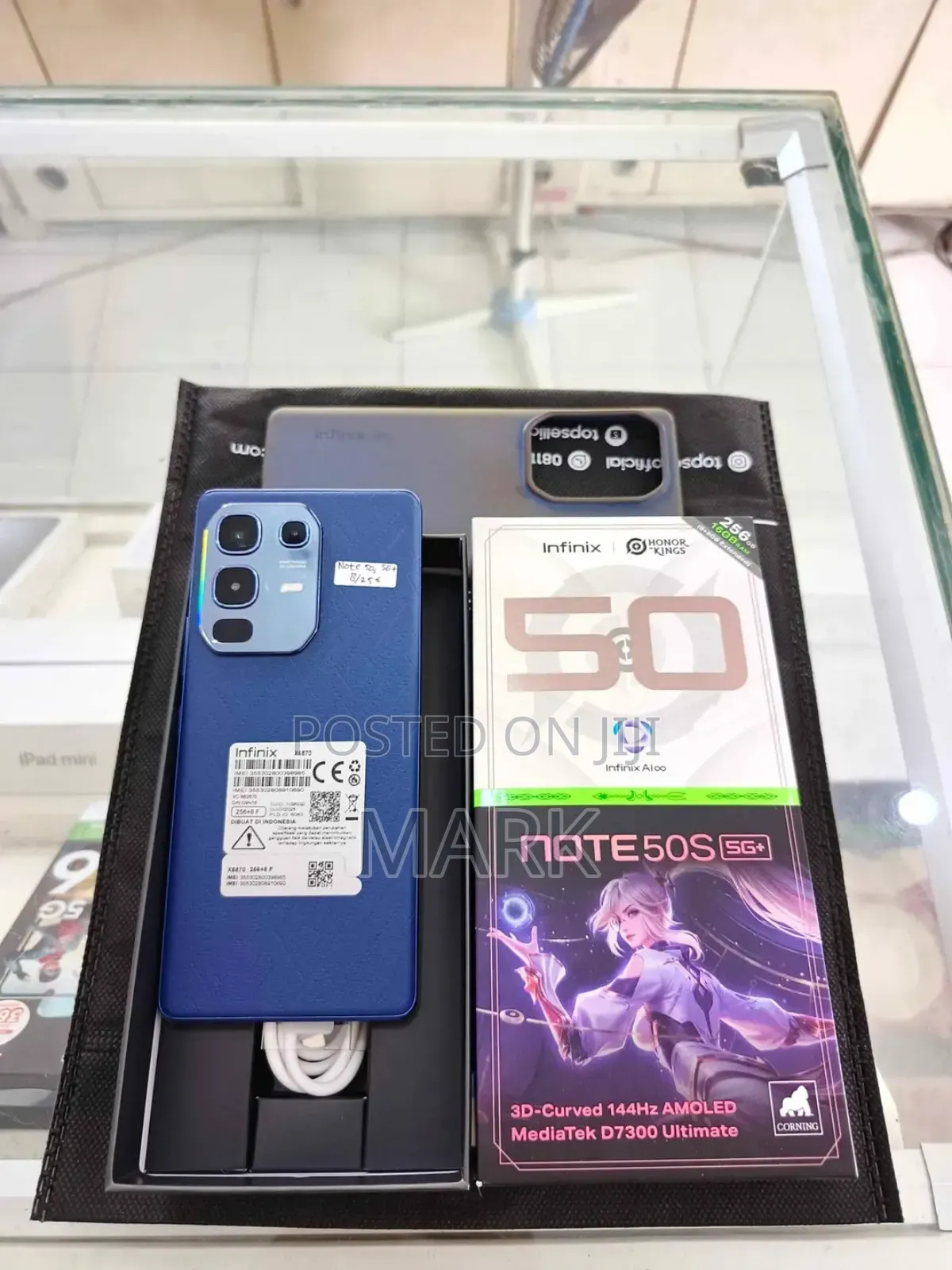 New Infinix Note 50s 256 GB Blue