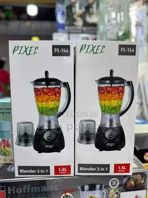 Pixel 1.5 Liters 2-in-1 Blender and Grinder (Model Px-Y44).