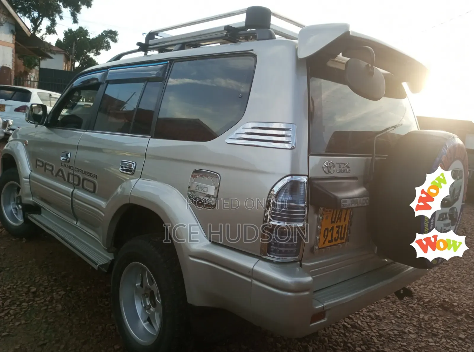 Toyota Land Cruiser Prado 1999 Gray