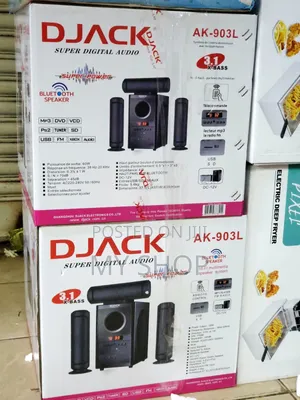 Djack Bluetooth Woofer Speaker Usb/Fm/Aux -Ak903l