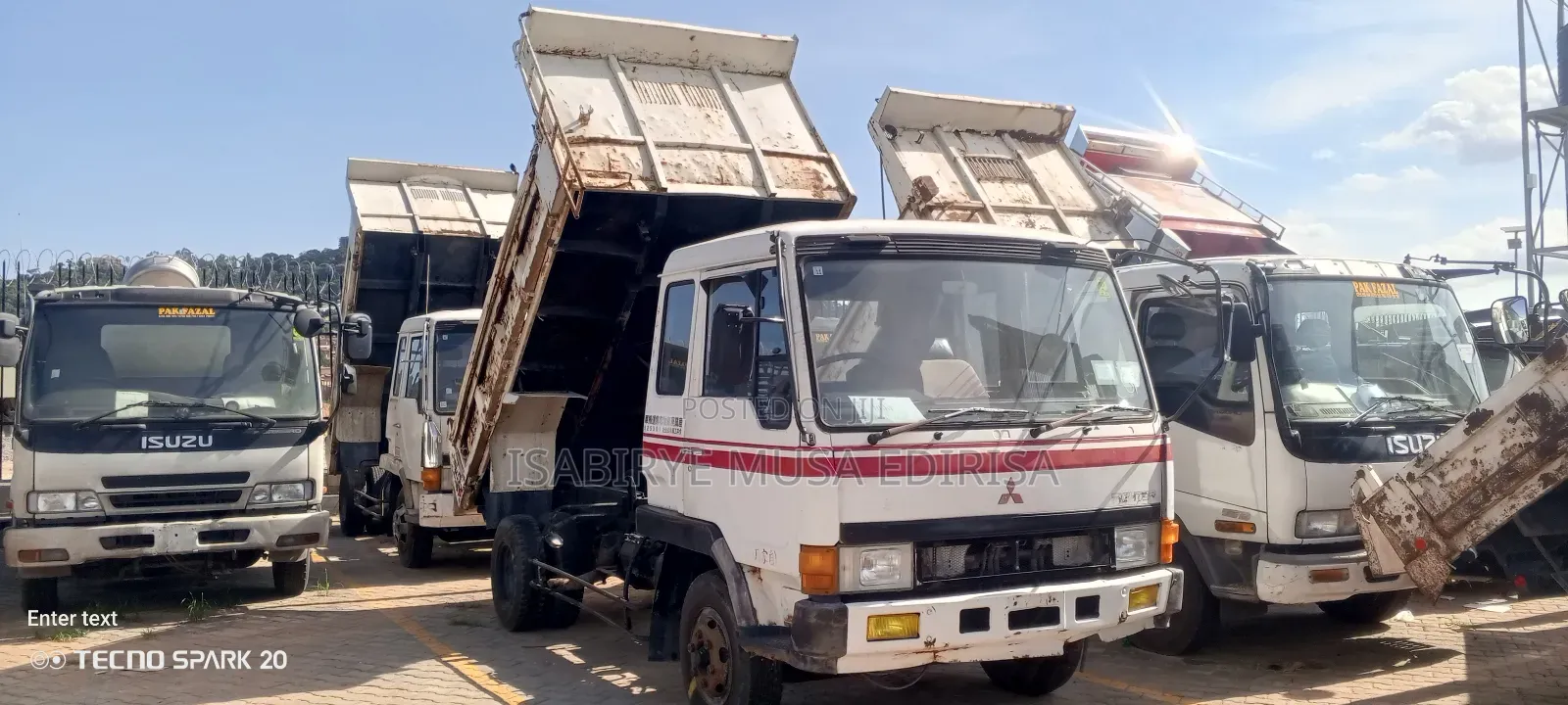 Fuso Fighter 6d16 Engine Black Top
