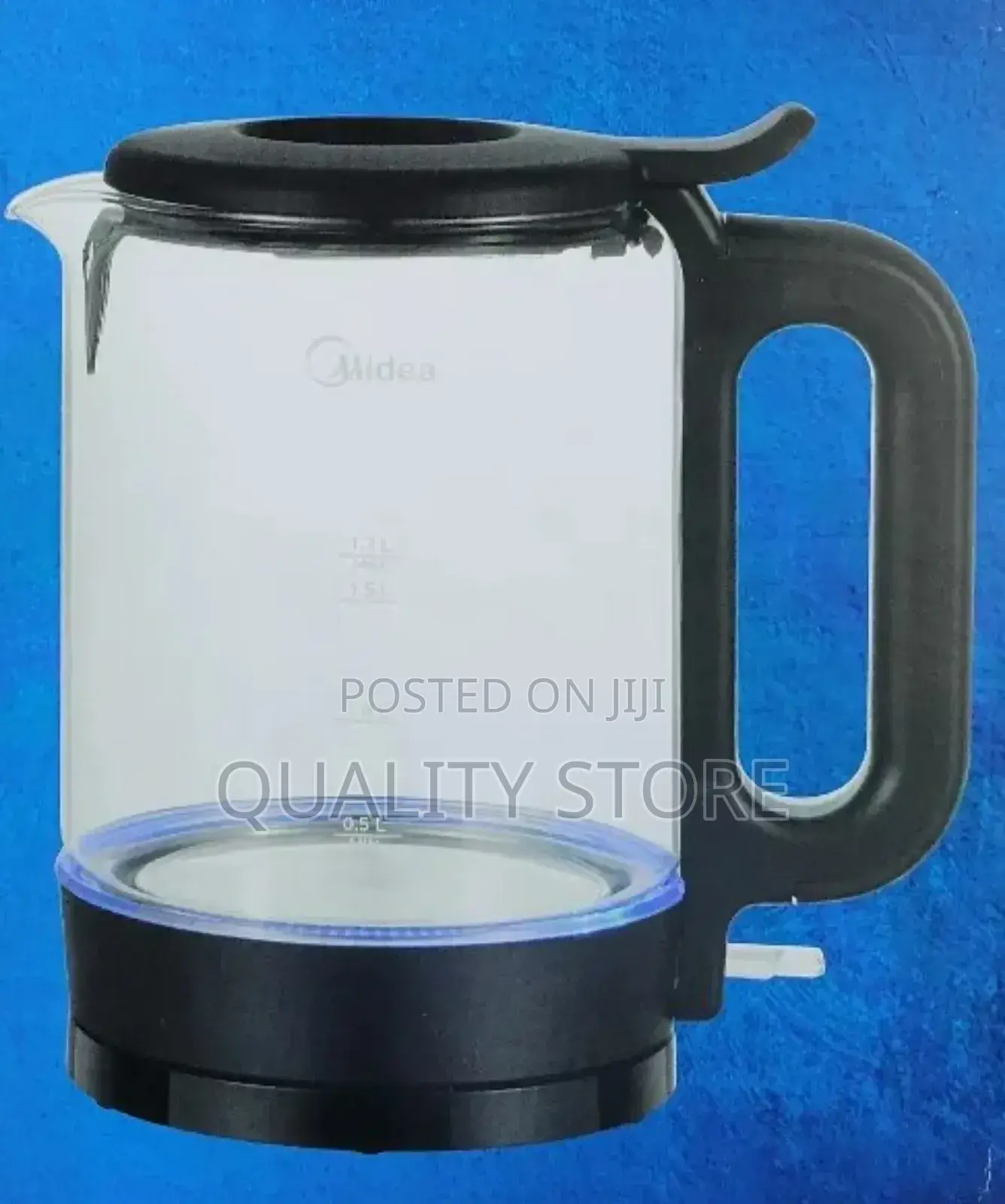 Midea Electric Glass Kettle 1.7 L