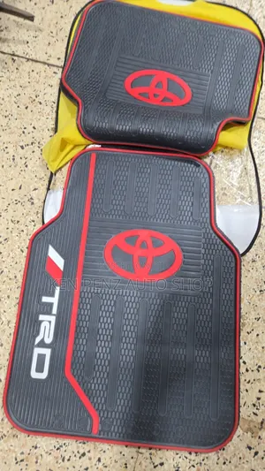 TRD Toyota Heavy Duty Rubber Car Floor Mats/ Carpets