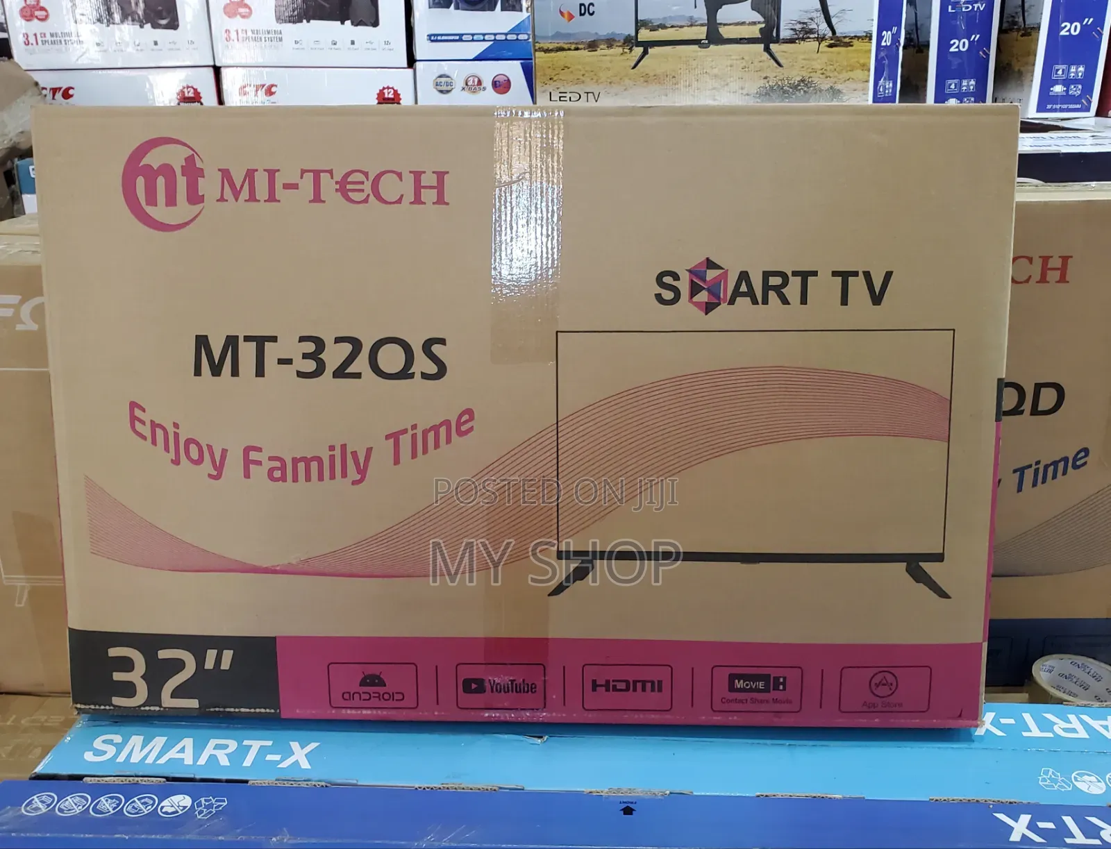 32" Smart Tv - Connect to Wi-Fi and Watch Online