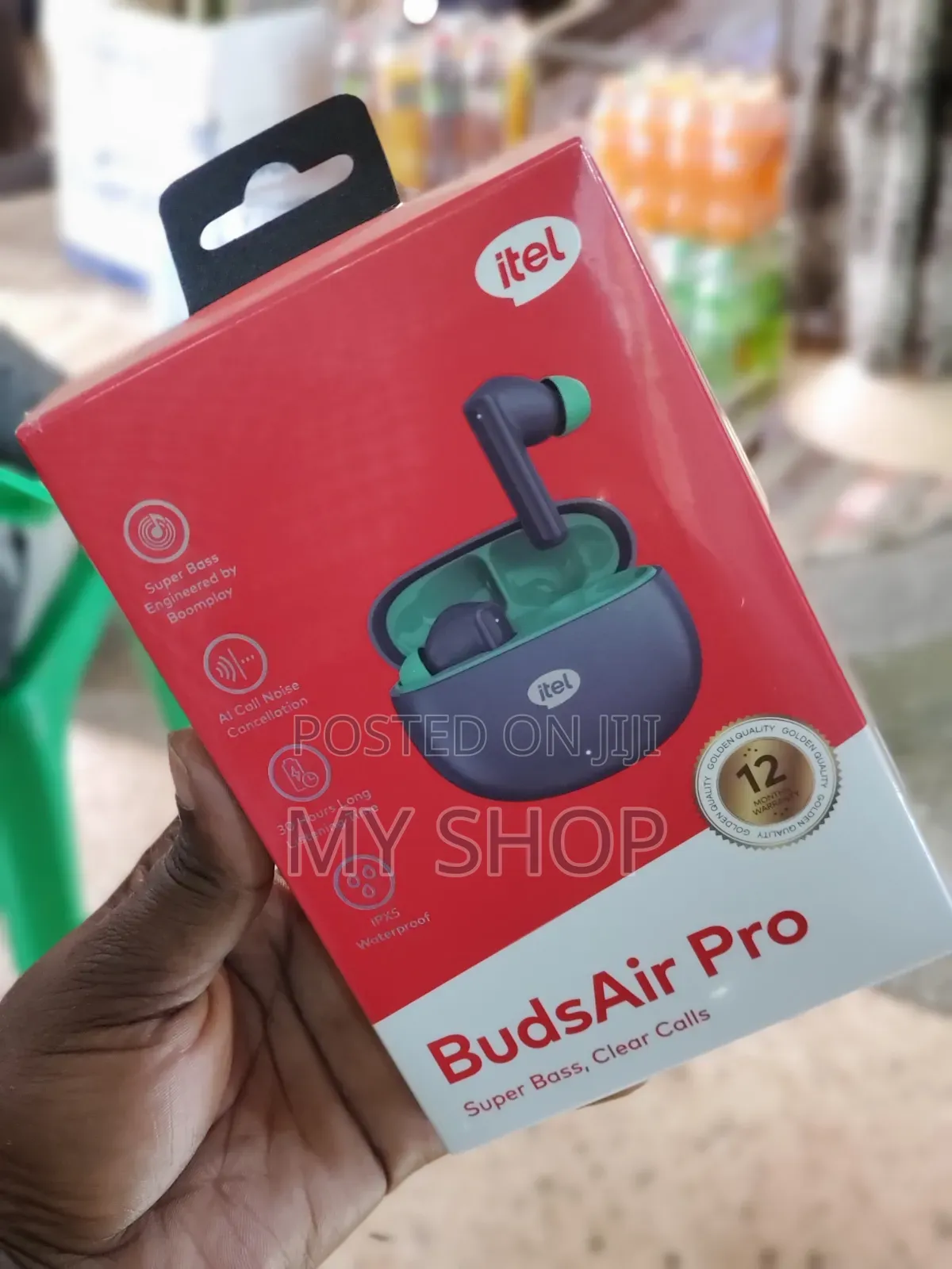 Bluetooth Earbuds - Long Battery Life, Fast Charging