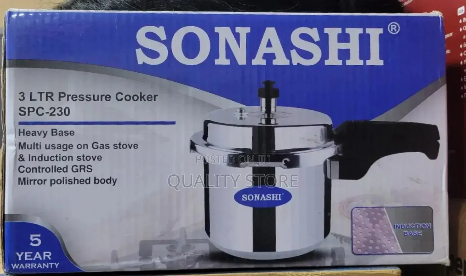 Sonashi Pressure Cooker 3 L SPC-230