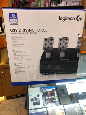 Logitech G29 Driving Force Steering Wheel for Ps3, Ps4 and Ps5