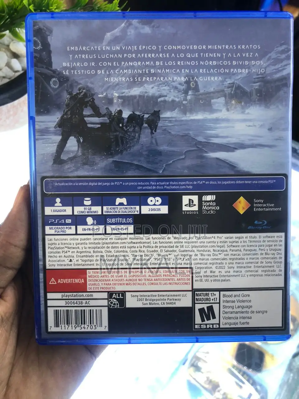Ps4 God of War Ragnarok
