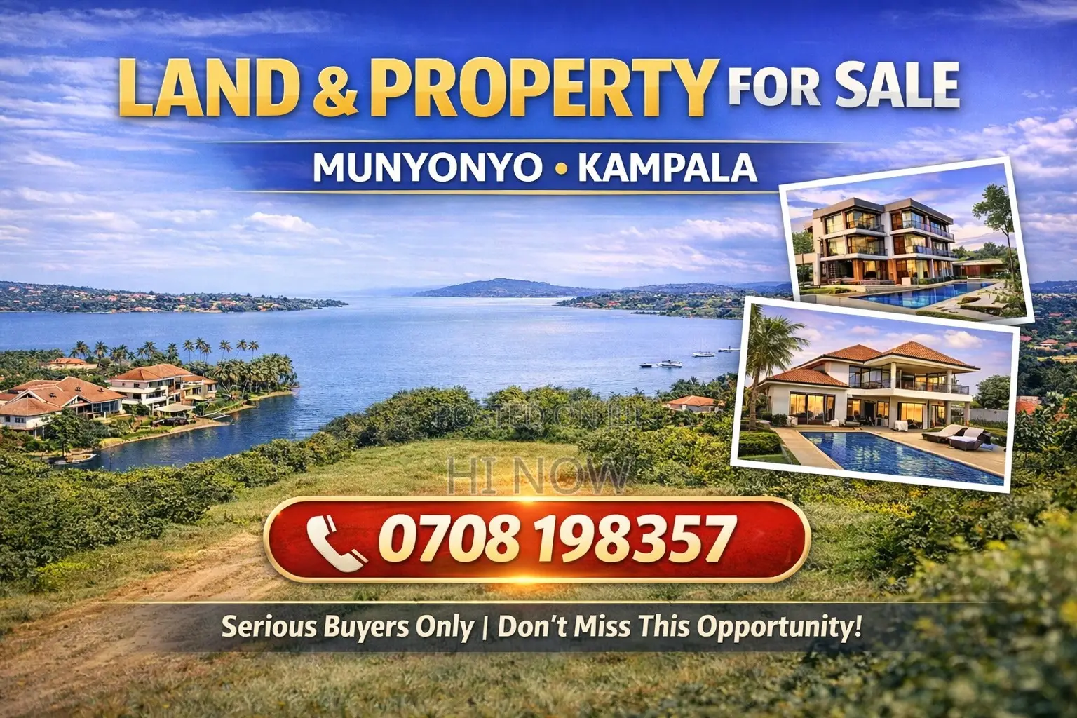 Land Property For Sale – Munyonyo, Kampala