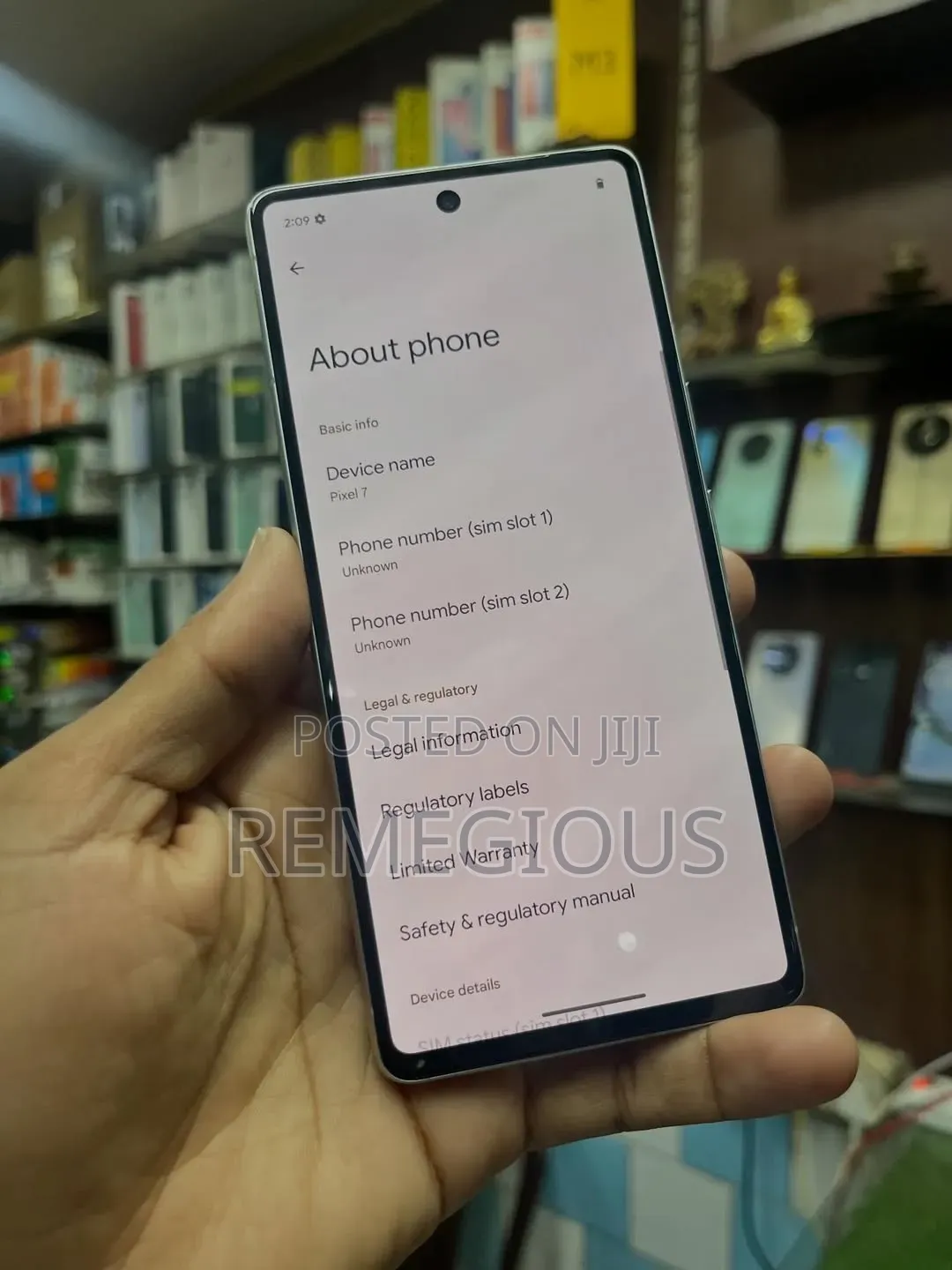 Google Pixel 7 256 GB White