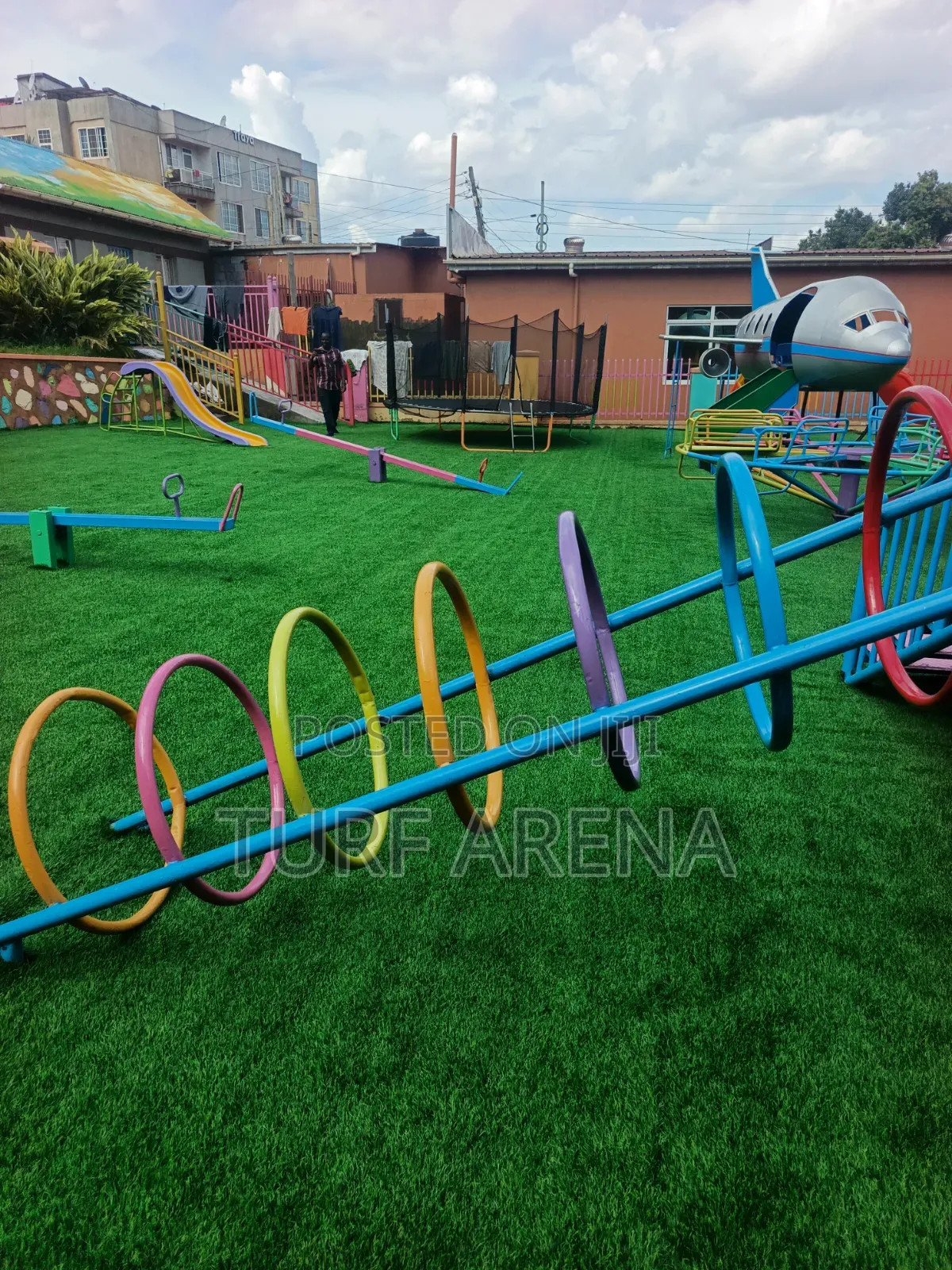 Purple Artificial Turf