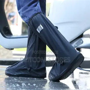 Pair Of Waterproof Rain Shoe Covers