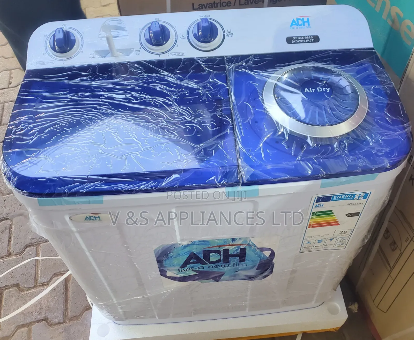 7kg Adh Twin Tub Washing Machine